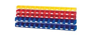60 Piece Plastic Bin Kit Back/End Panel Hook and Bin Kits 38/13031167 60 Piece Plastic Bin Kit.jpg